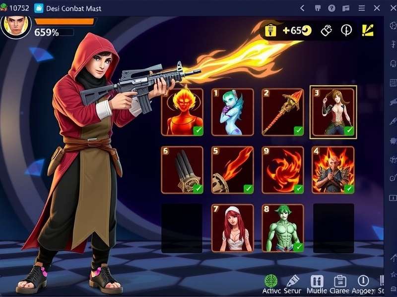Character Abilities in Desi Fire Combat Masters Desi Fire Combat Masters character abilities showcase