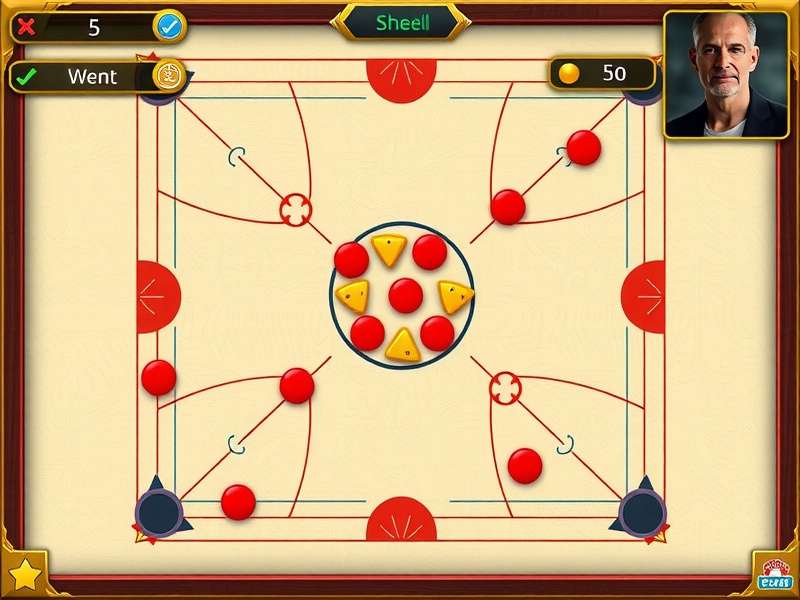 Nova Carrom Pro customization options and themes