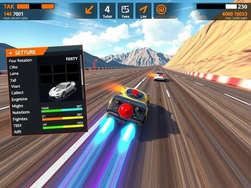 Velocity Voyager vehicle customization interface