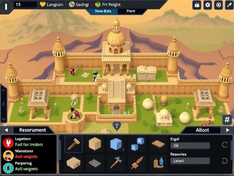 Agra Fortress Guardian gameplay screenshot showing defense mechanisms