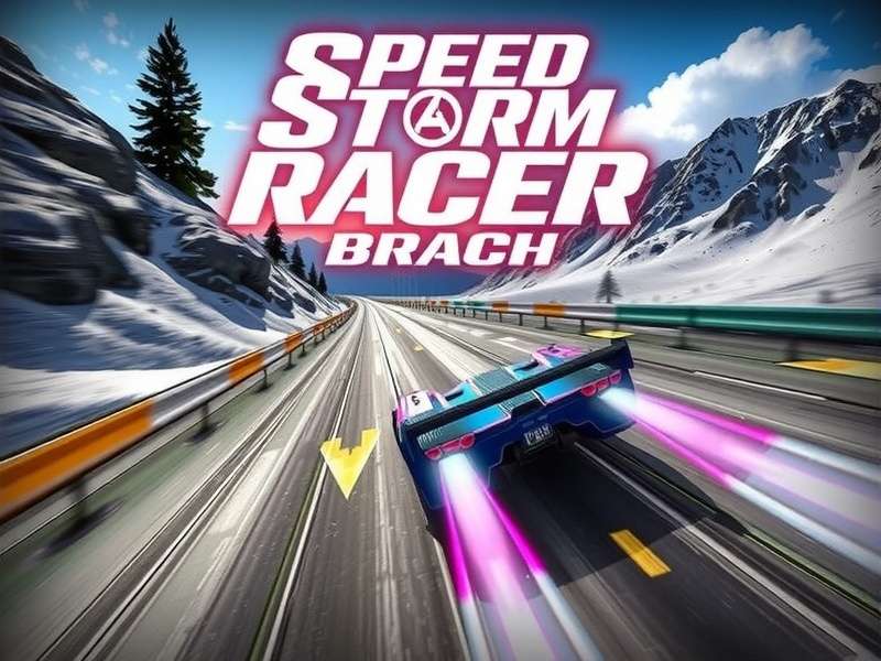 Speed Storm Racer - Challenging mountain racing environment Speed Storm Racer Mountain Track