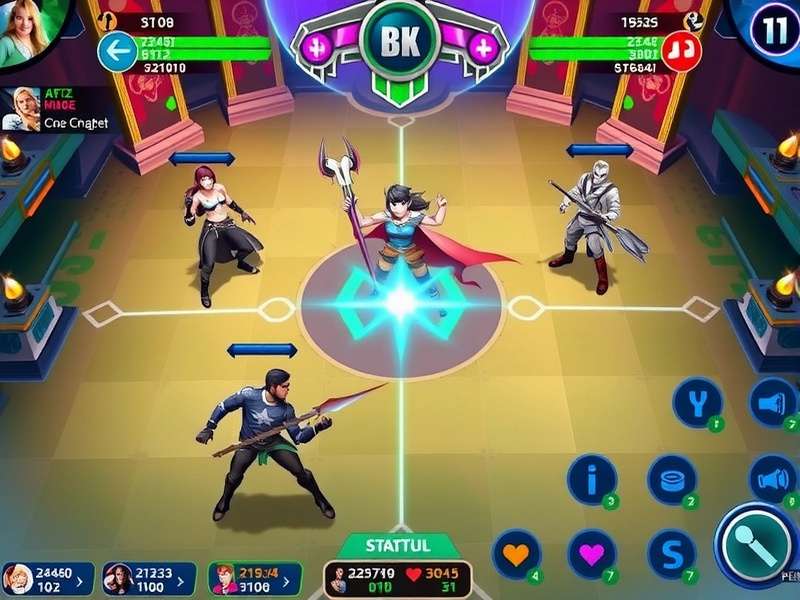 Blitz Blast Elite competitive tournament scene with professional teams competing