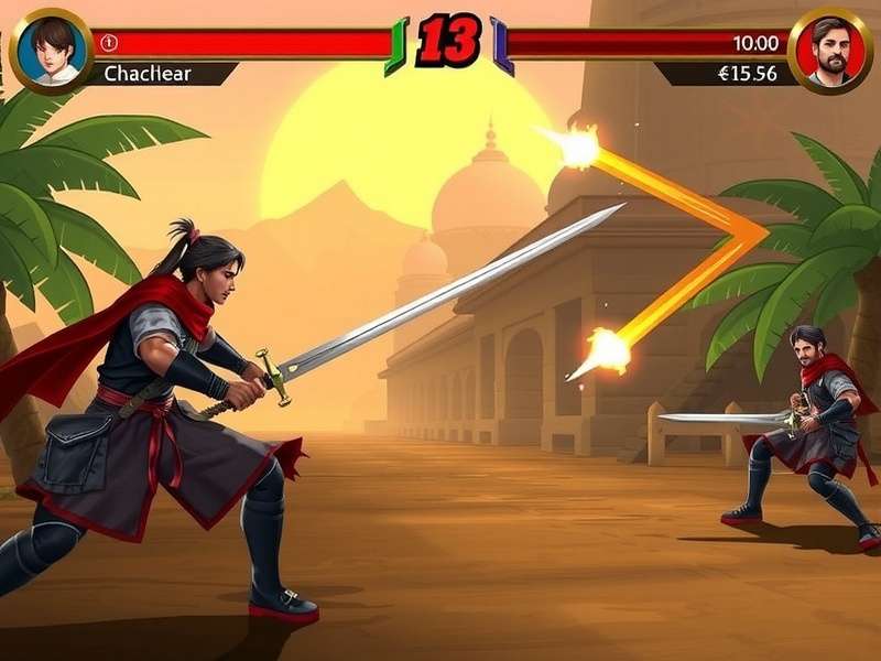 Swordplay Supreme India Game Interface