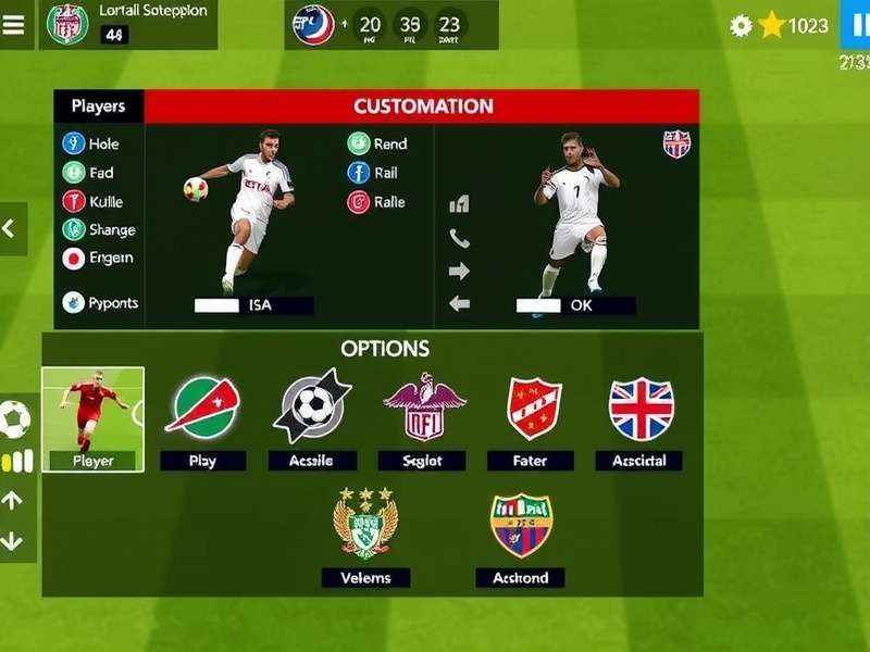Strategic Gameplay View - Midfield Dynamo Pro Midfield Dynamo Pro gameplay screenshot showing strategic view