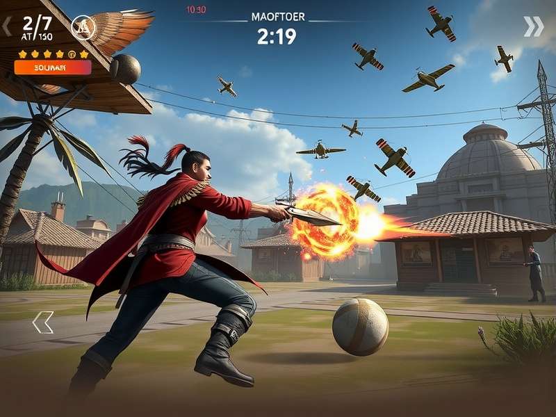 Indian Spike Ace Sovereign multiplayer battle scene