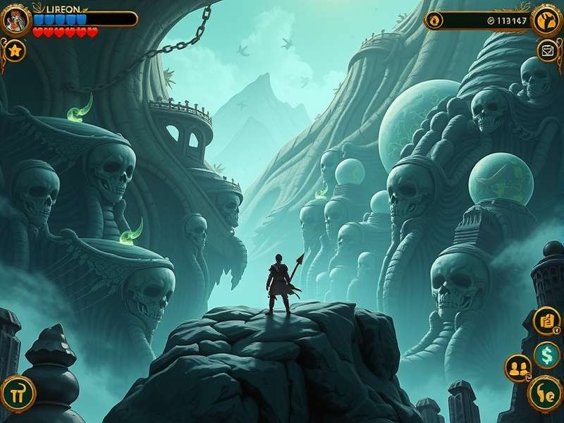 Luminous Lore world map showing diverse regions