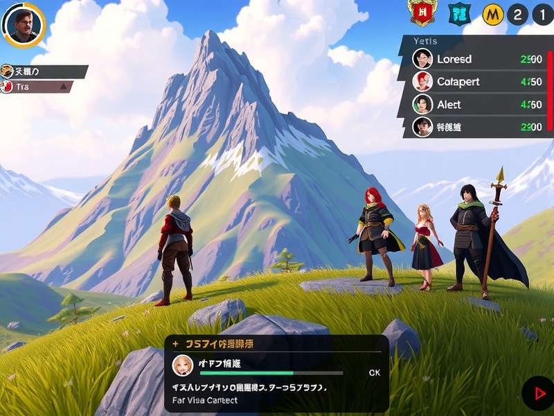 Main Characters of Anise Vista Ascent Anise Vista Ascent character lineup showing main protagonists