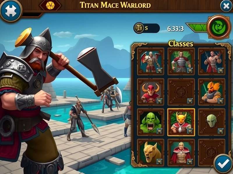 Titan Mace Warlord strategy guide showing map and enemy positions