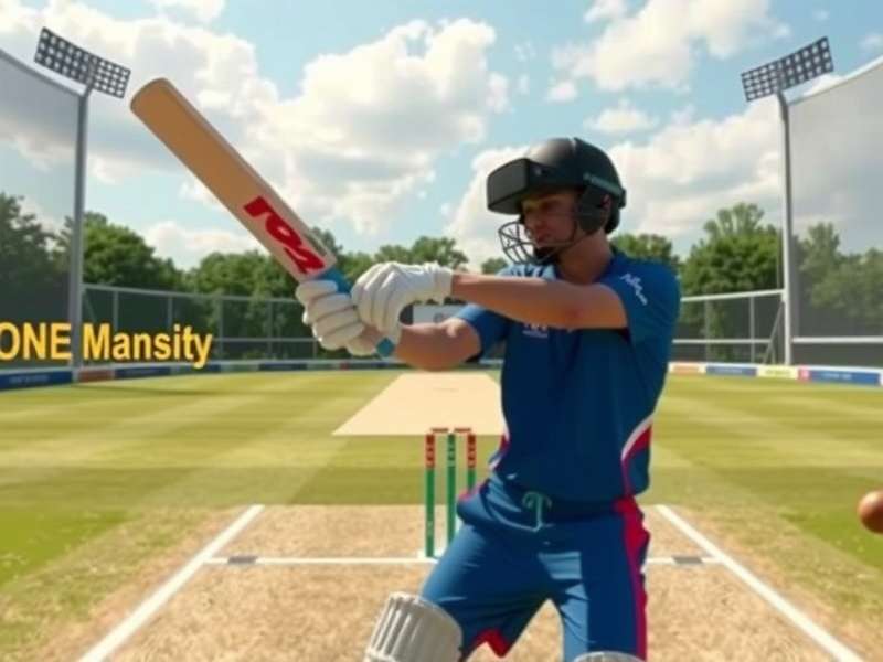 VR Cricket Duel technology and motion tracking system