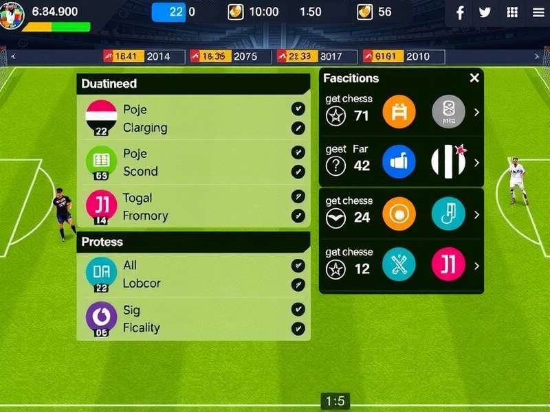 Game Features Overview - Midfield Dynamo Pro Midfield Dynamo Pro feature overview showing multiple game modes