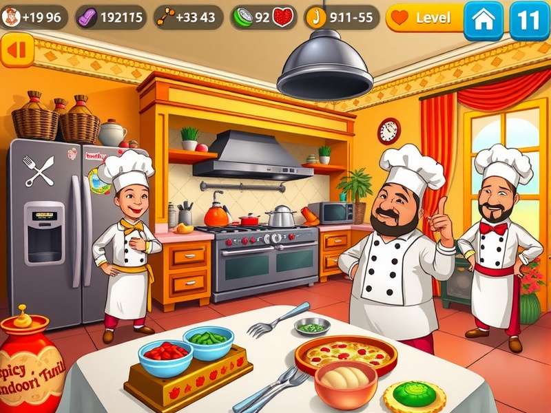 Spicy Tandoori Adventure level progression and challenges