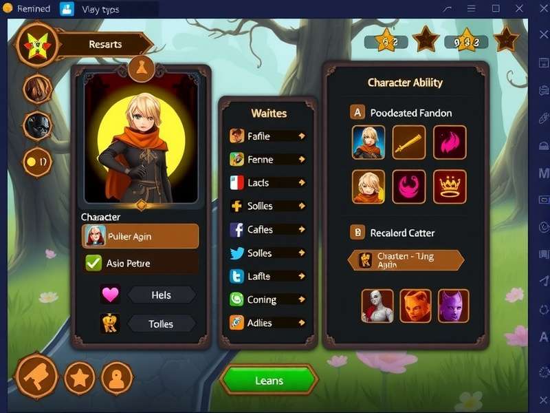 Fennel Champion Saga Gameplay Fennel Champion Saga gameplay screenshot showing character battles