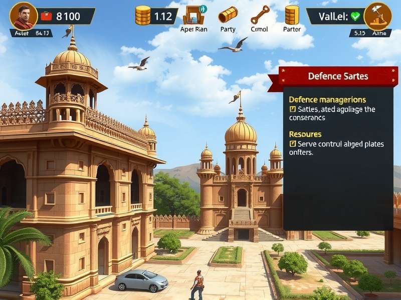 Agra Fortress Guardian historical architecture representation