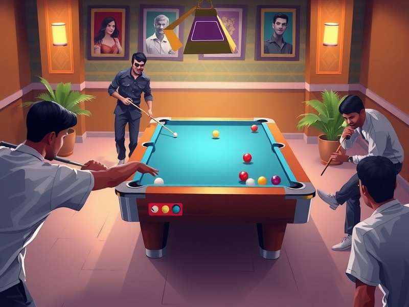 Ahmedabad Pool Genius Tournament Ahmedabad Pool Genius tournament scene