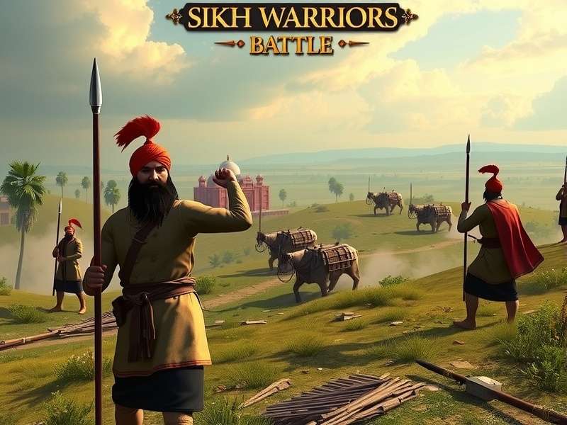 Sikh Warriors Battle character selection screen
