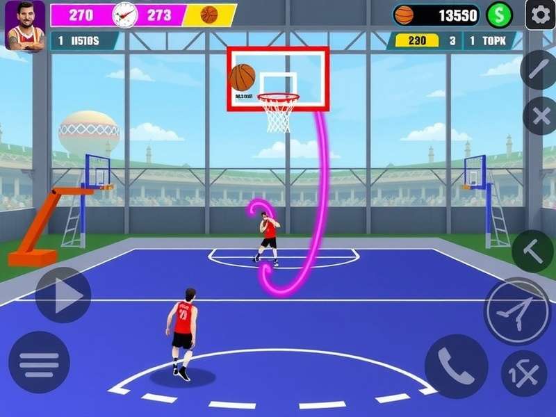 Competitive Tournaments in Dunk Royale India Dunk Royale India tournament scene with competitive gameplay