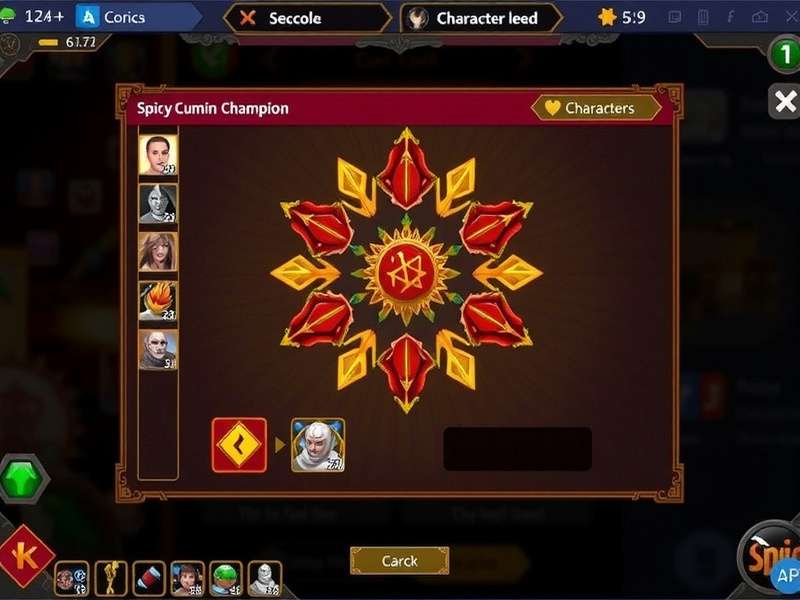 Spicy Cumin Champion Gameplay Progression