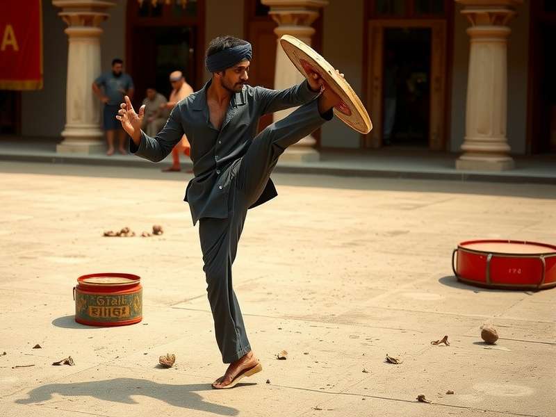 Traditional Punjabi Power Kick gameplay